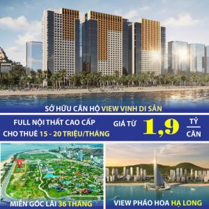 Căn hộ view vịnh Hạ Long Sun Elite City